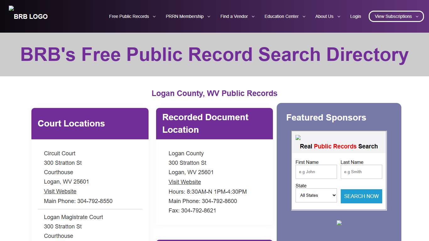 Free Sites County BRB